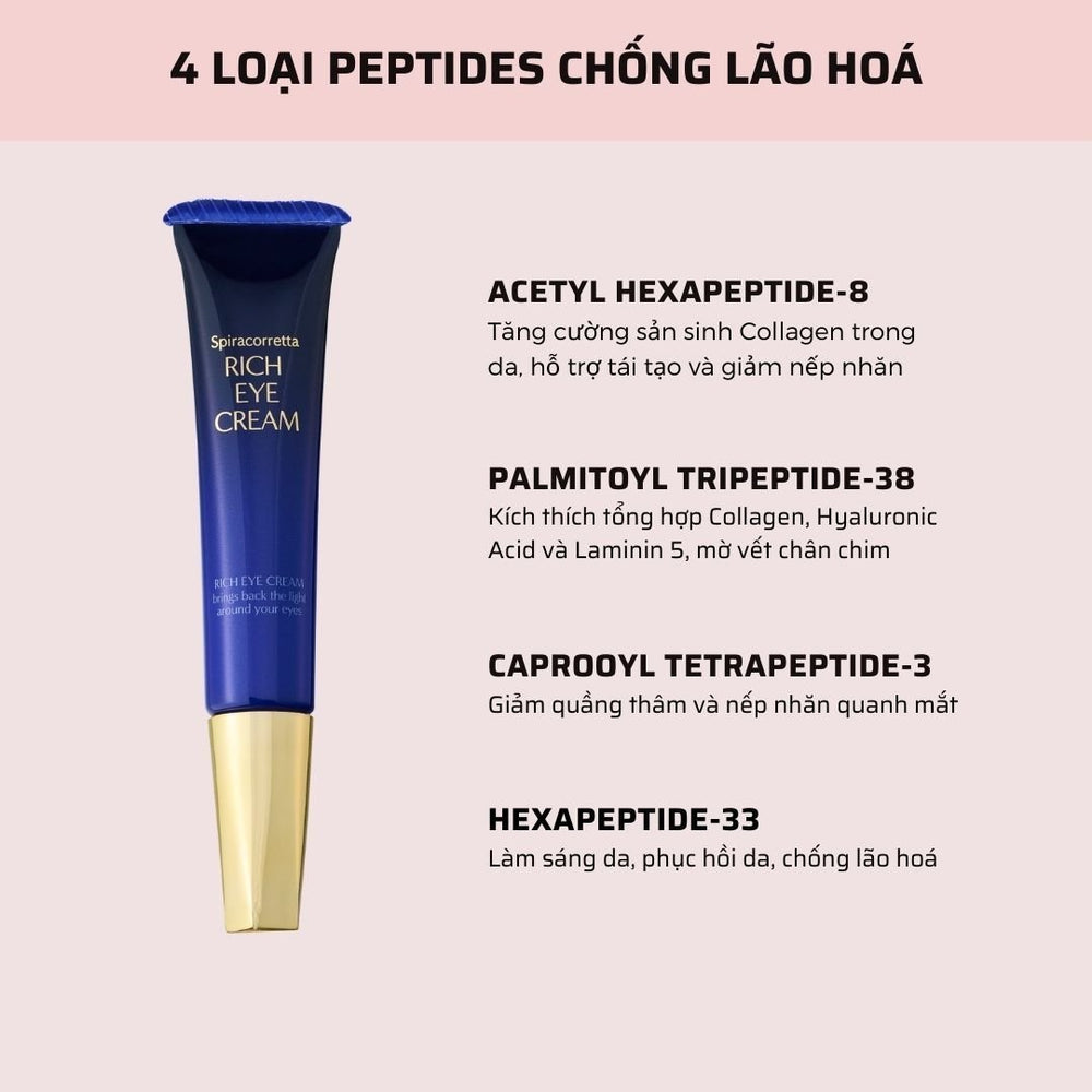 
                  
                    Kem dưỡng mắt Spiracorretta Rich Eye Cream (15g) - Nhật Thảo
                  
                