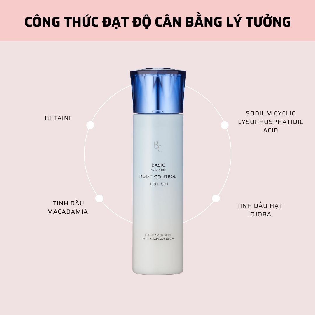Nước Cân Bằng Và Dưỡng Ẩm Cho Da Moist Control Lotion - Nhật Thảo