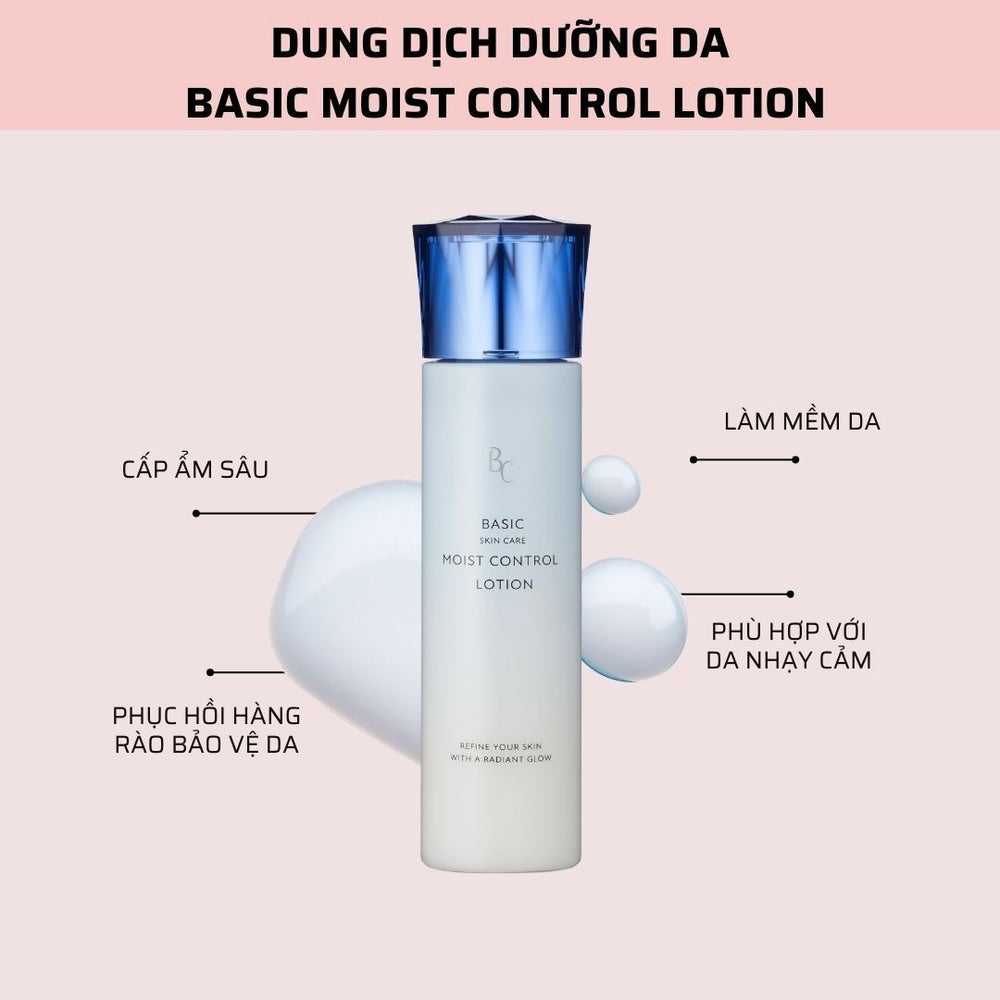 Nước Cân Bằng Và Dưỡng Ẩm Cho Da Moist Control Lotion - Nhật Thảo