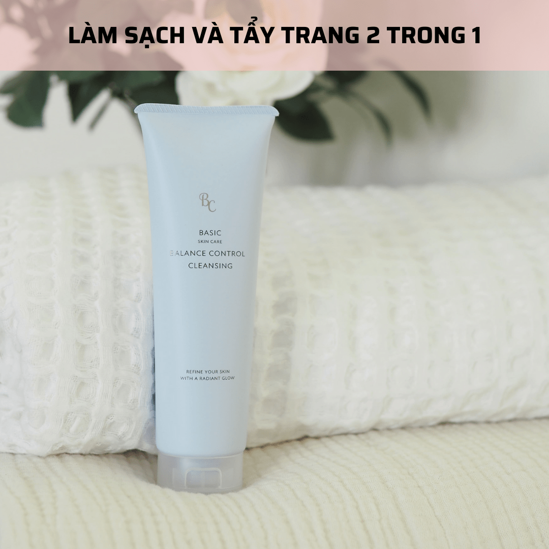 Sữa rửa mặt tẩy tế bào chết, dưỡng ẩm, giúp tẩy trang và tẩy da chết JLP Balance Control Cleansing 180g - Nhật Thảo